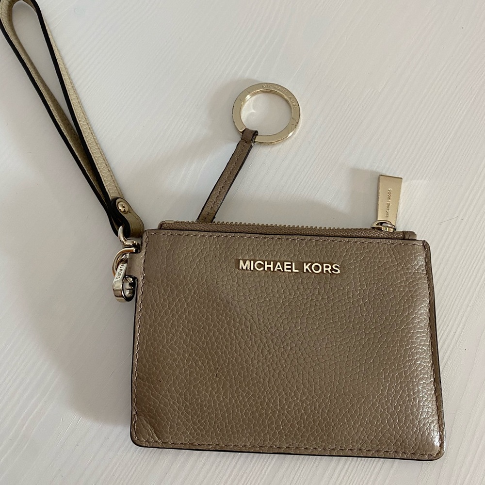 SOLD Michael Kors Nude Card Wallet